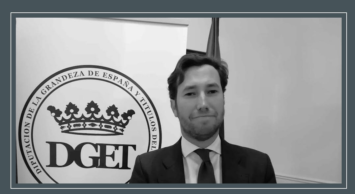 Le comte de Casa Galindo, à la tête de la Députation des Grands d’Espagne